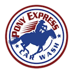 Pony Express Car Wash Logo